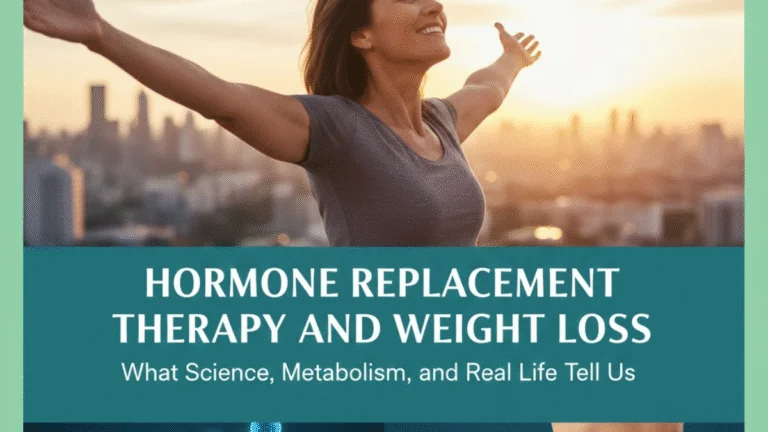 Hormone Replacement Therapy and Weight Loss Facts and Science
